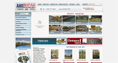 Desktop Screenshot of americantimberandsteel.com
